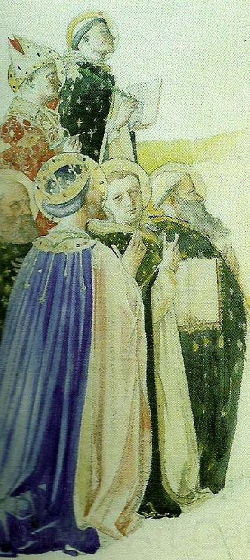 Carl Larsson maria bebadelse. detalj Norge oil painting art